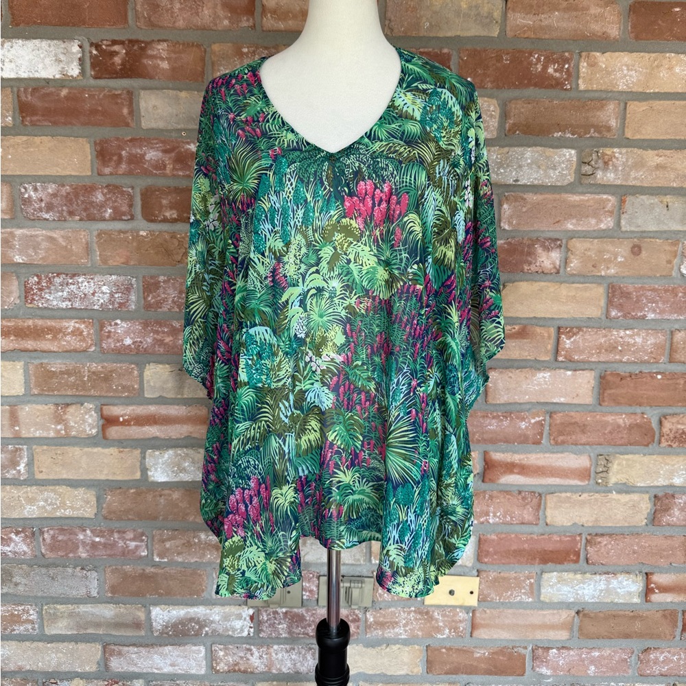 Show Me Your MuMu Tropical Swim Cover Up X-Small